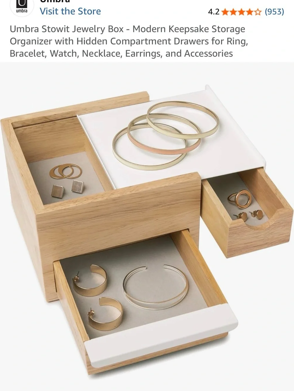 Umbra compact jewelry
